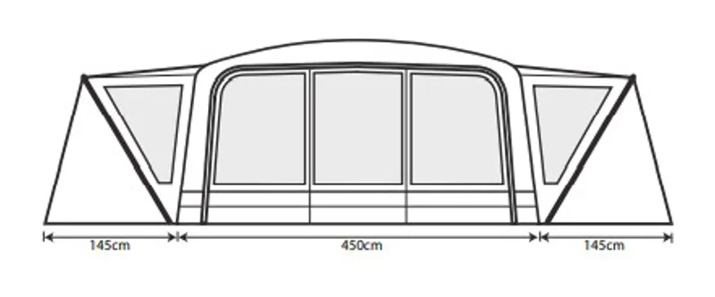 Outdoor Revolution Airedale 9.0SE Inflatable Tent - 2022 Model-3